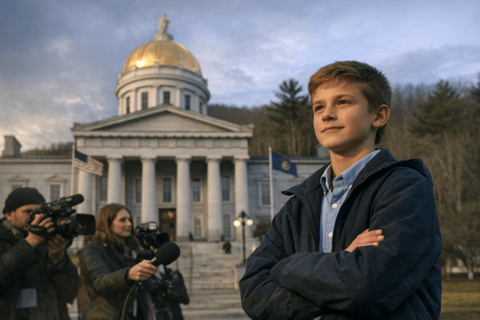 Vermont 14-Year-Old Qualifies for 2026 Governor's Race Ballot