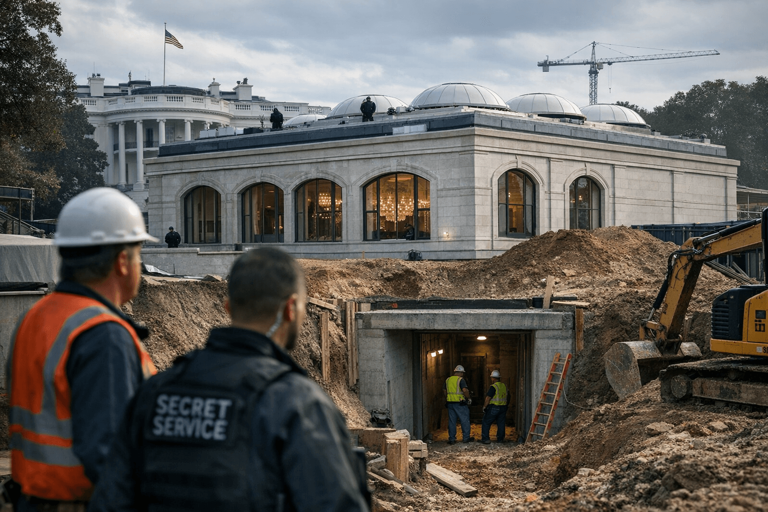 Trump Defends $400 Million White House Ballroom, Cites Drone-Proof Roof and Bomb Shelters