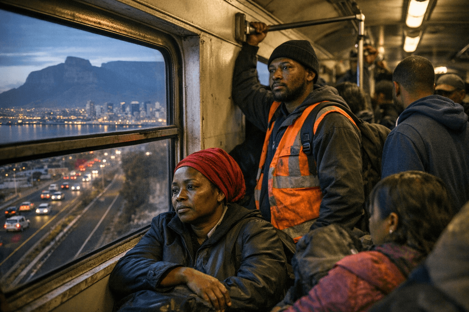Cape Town's Tourist Rental Boom Pushes Workers Into Grueling Long Commutes