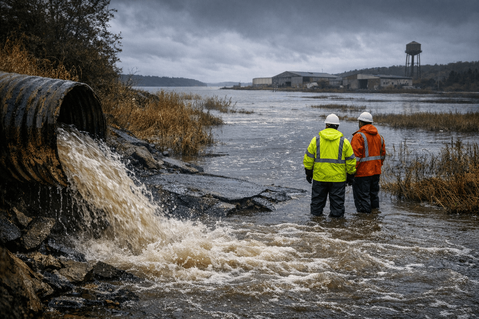 EPA Report Warns Brunswick Landing Superfund Site at Flood Risk