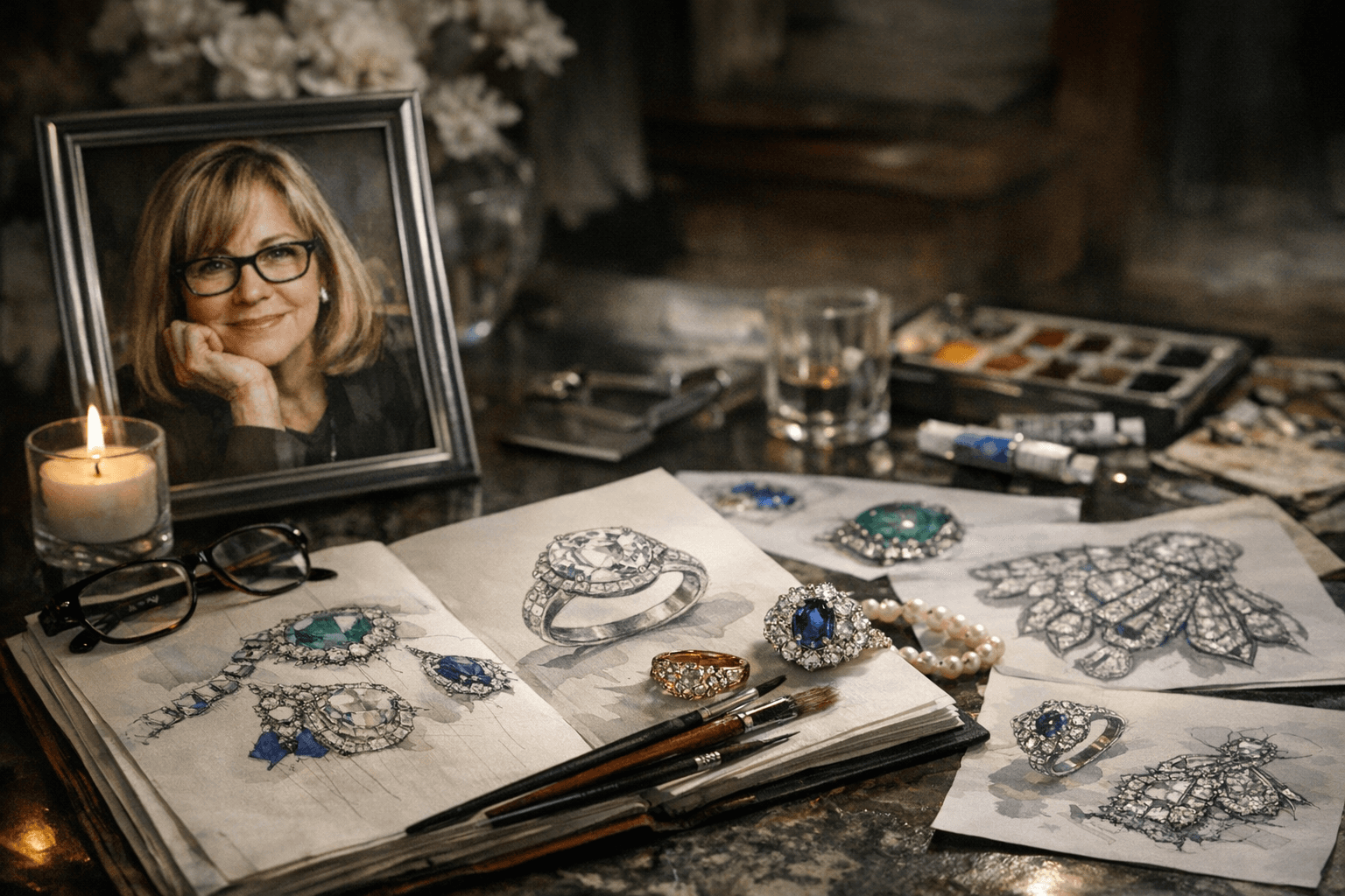 Jewelry Industry Illustrator Lisa Bayer Dies Unexpectedly at 64