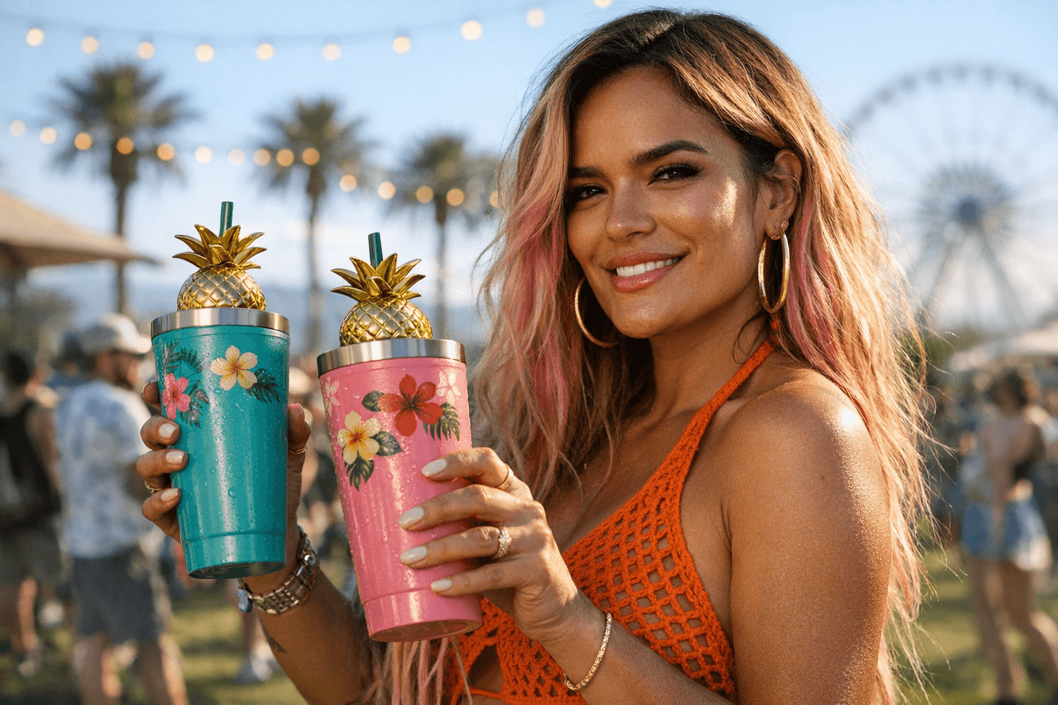 Stanley and Karol G Launch Tropical, Flirtatious Limited-Edition Tumbler Collection