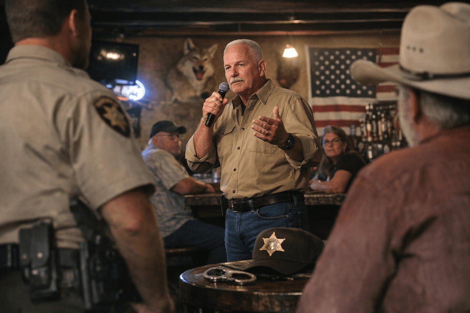 KPVM Covers Pahrump Candidate Meet and Greet, Sheriff Race Interviews