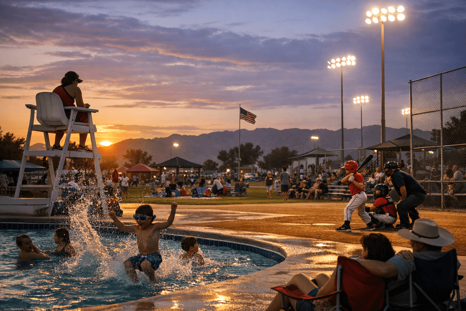 Petrack Park Serves as Pahrump's Hub for Sports, Events, and Community Life