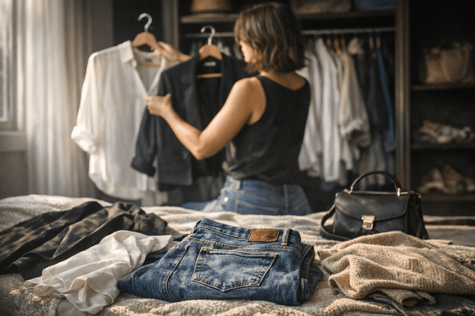 Build Your Capsule Wardrobe Around Denim You Already Own