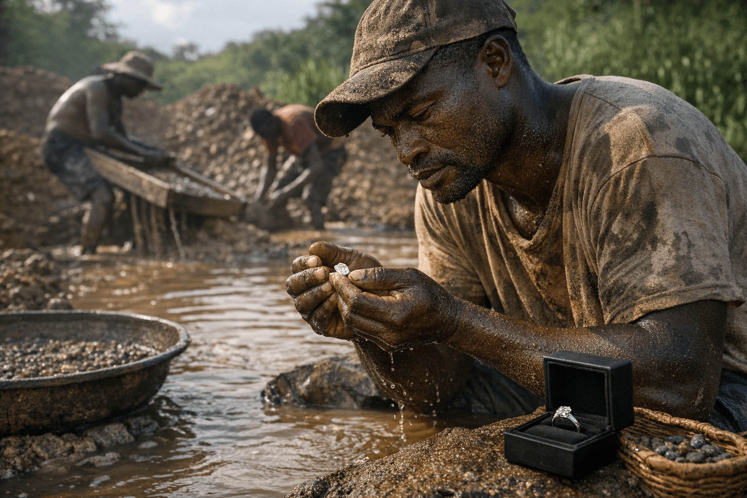 De Beers Riverborn Capsule Highlights Ethical Artisanal Diamonds With Traceability
