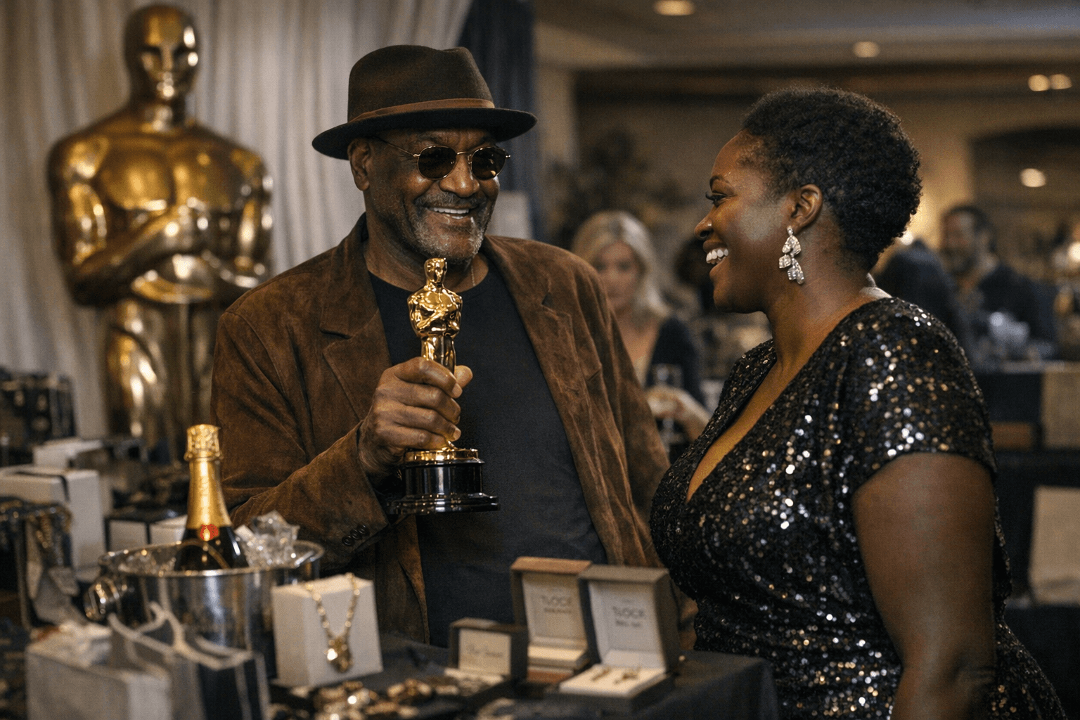 A Sneak Peek of GBK Brand Bar Oscars Celebrity Gift Suite (video coverage)