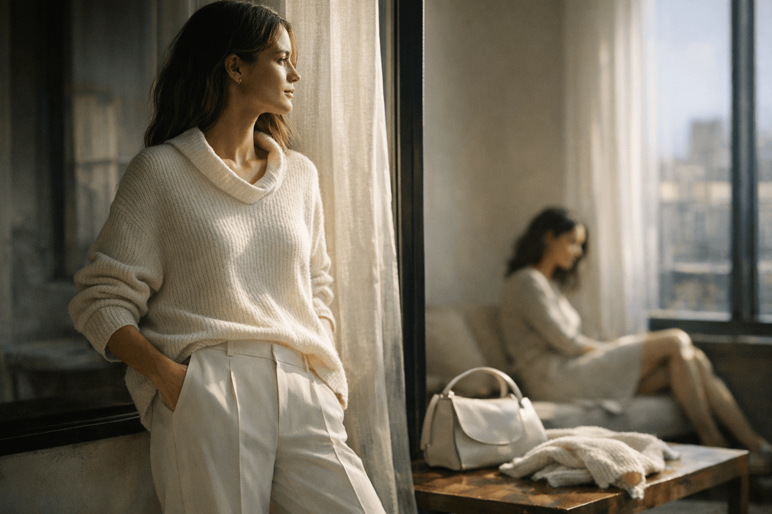 Soft Knits and Clean Lines Define Effortless Femininity in 2026