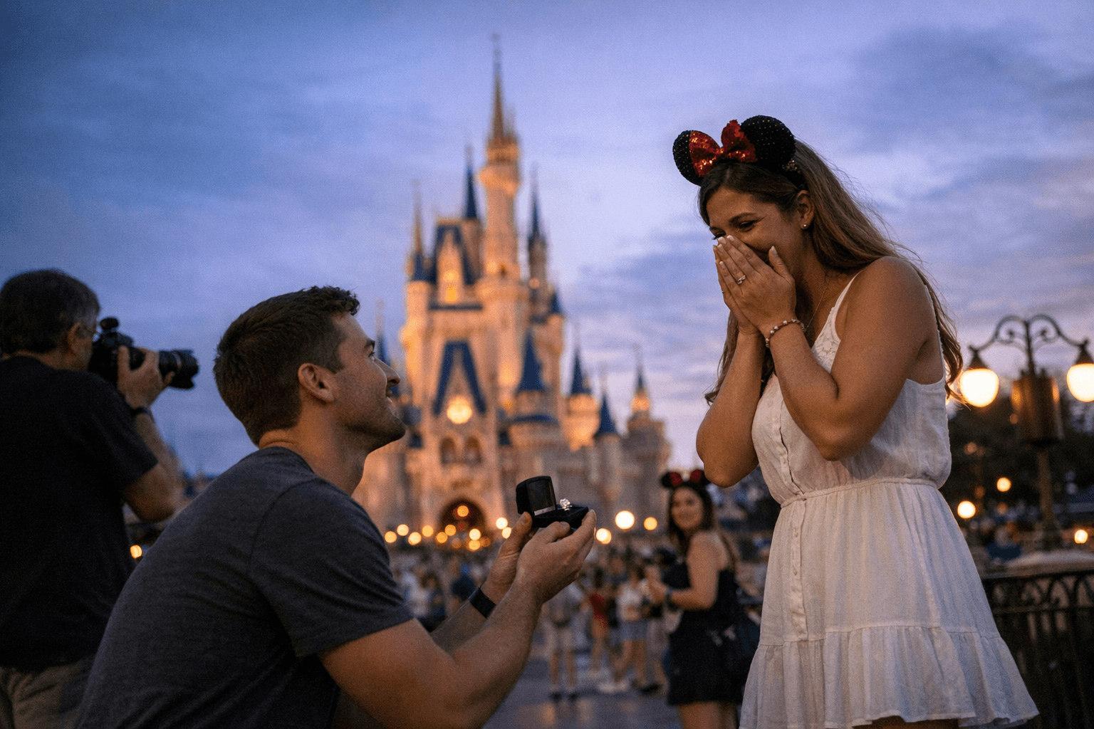 How to Plan a Magical Disney World Proposal, From Ring to Castle