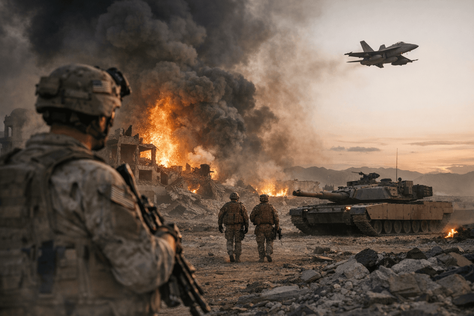 Trump Says U.S. Military Campaign in Iran Will End in Weeks