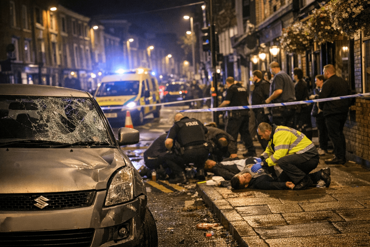 Derby Man Charged With GBH After Car Strikes Seven Pedestrians on Friar Gate