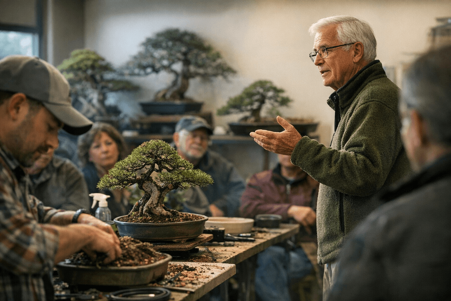 Bonsai Clubs Kick Off Spring Season With Workshops, Shows, and Leadership Updates
