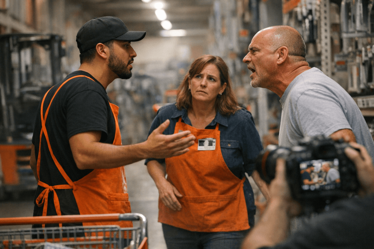 Home Depot Confirms Viral Worker Confrontation Video Was a Staged Prank