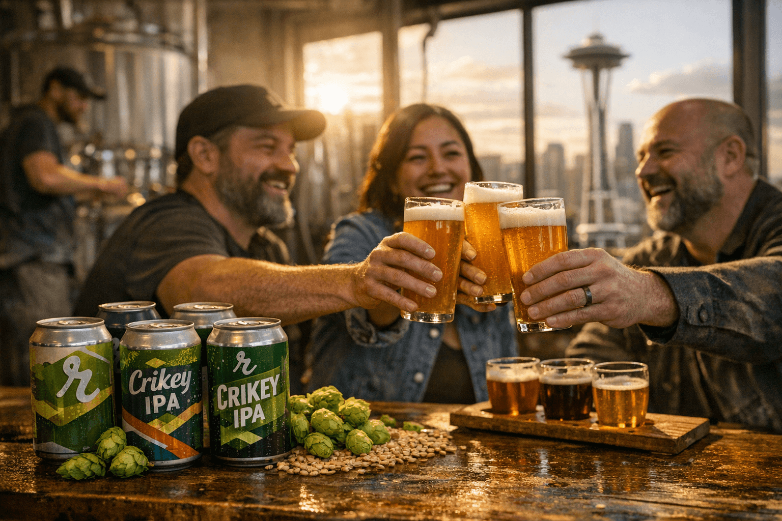 Seattle Breweries Unite for Crikey Month, Celebrating the American IPA