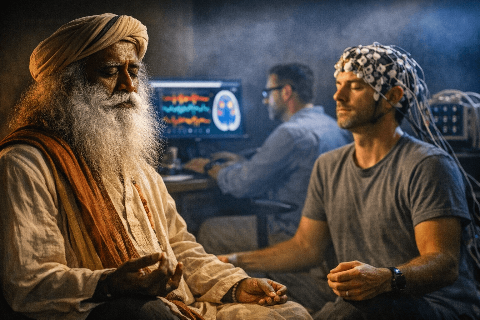Harvard Research Links Sadhguru's 7-Minute Meditation to Rapid Brain Changes