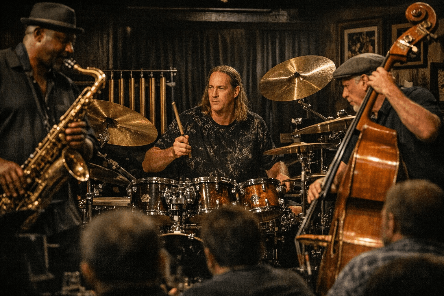 Danny Carey Brings His Drums to Jazz Club for Two Nights with Webb Allstars