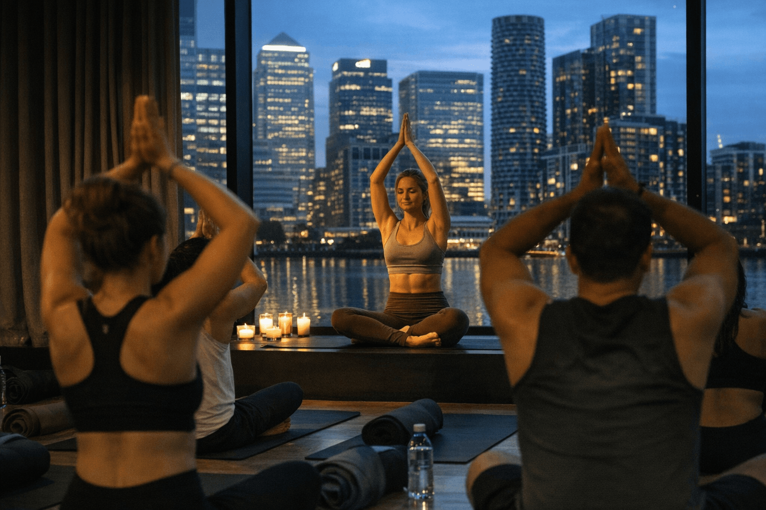 MoreYoga Opens 41st London Studio in Canary Wharf's Wood Wharf Development