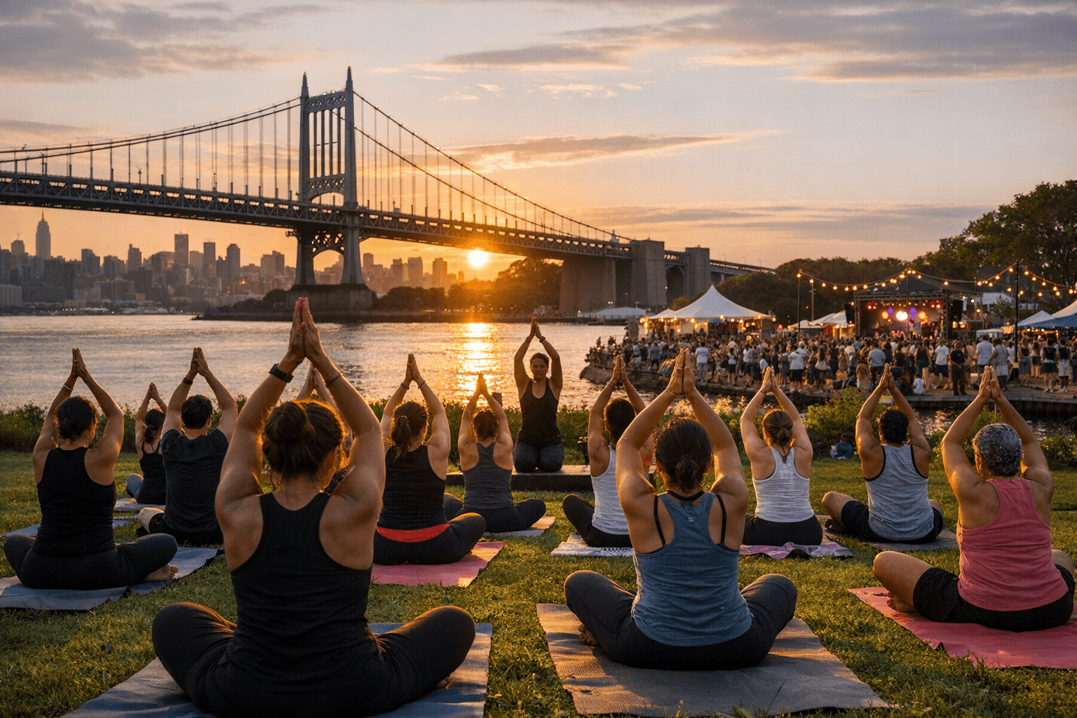 Randall's Island Park Offers Free Yoga, Festivals and More in 2026