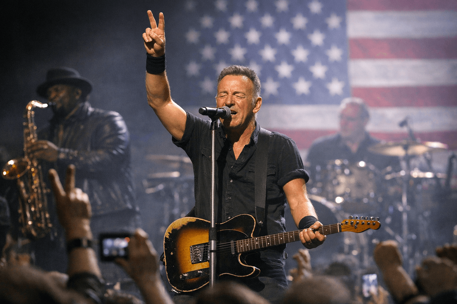 Bruce Springsteen Opens Tour With Plea for Unity and Peace