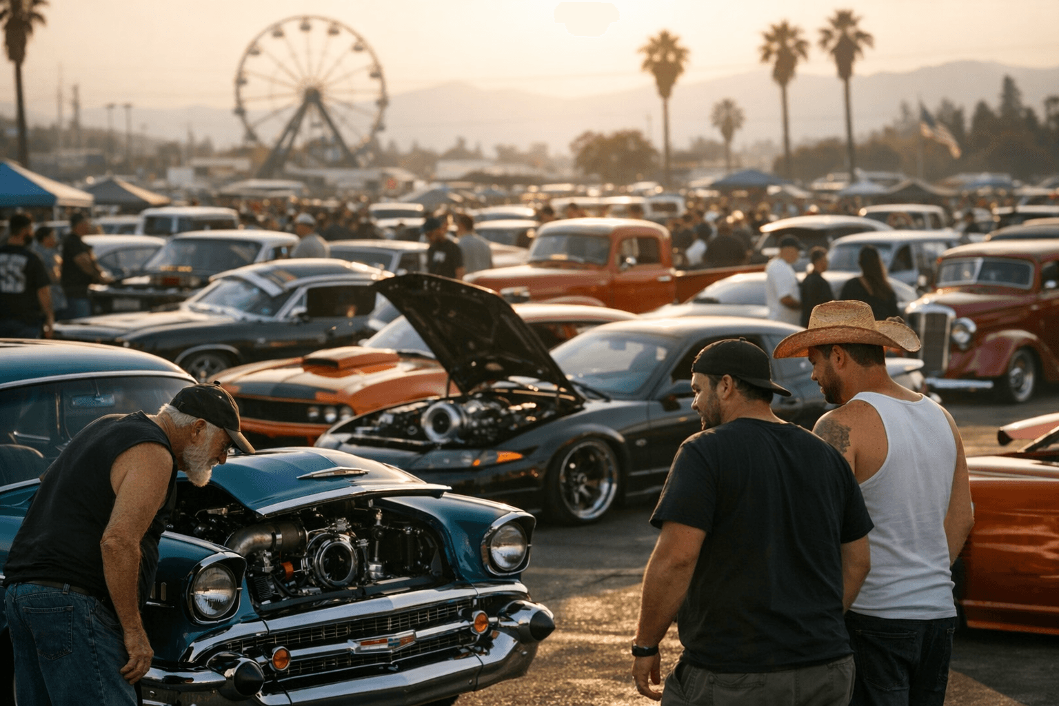 Fresno Car Show Draws Over 700 Vehicles, Showcasing Valley's Car Culture