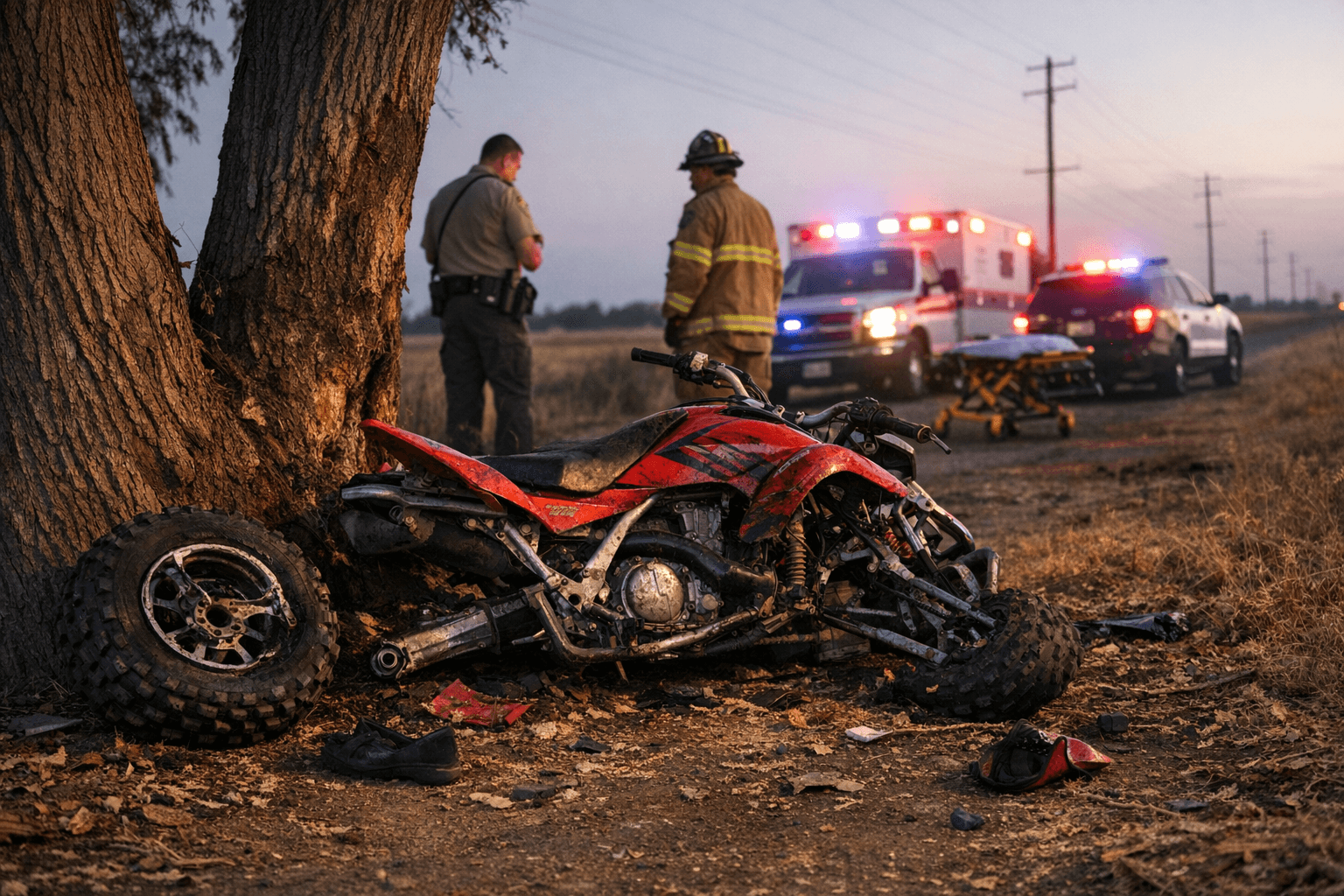 Teen ATV Rider Dies After Wheel Failure Causes Crash in Fresno County