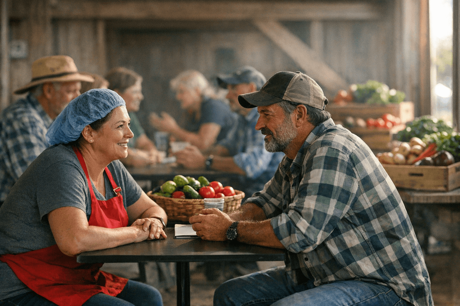 Farmer-Lunch Lady Speed Dating Event Brings Local Produce to School Cafeterias