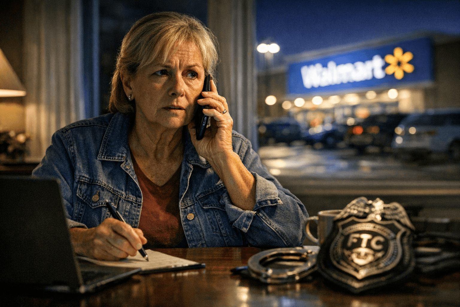 Murrayville Resident Recognizes, Reports Walmart and FTC Phone Scam