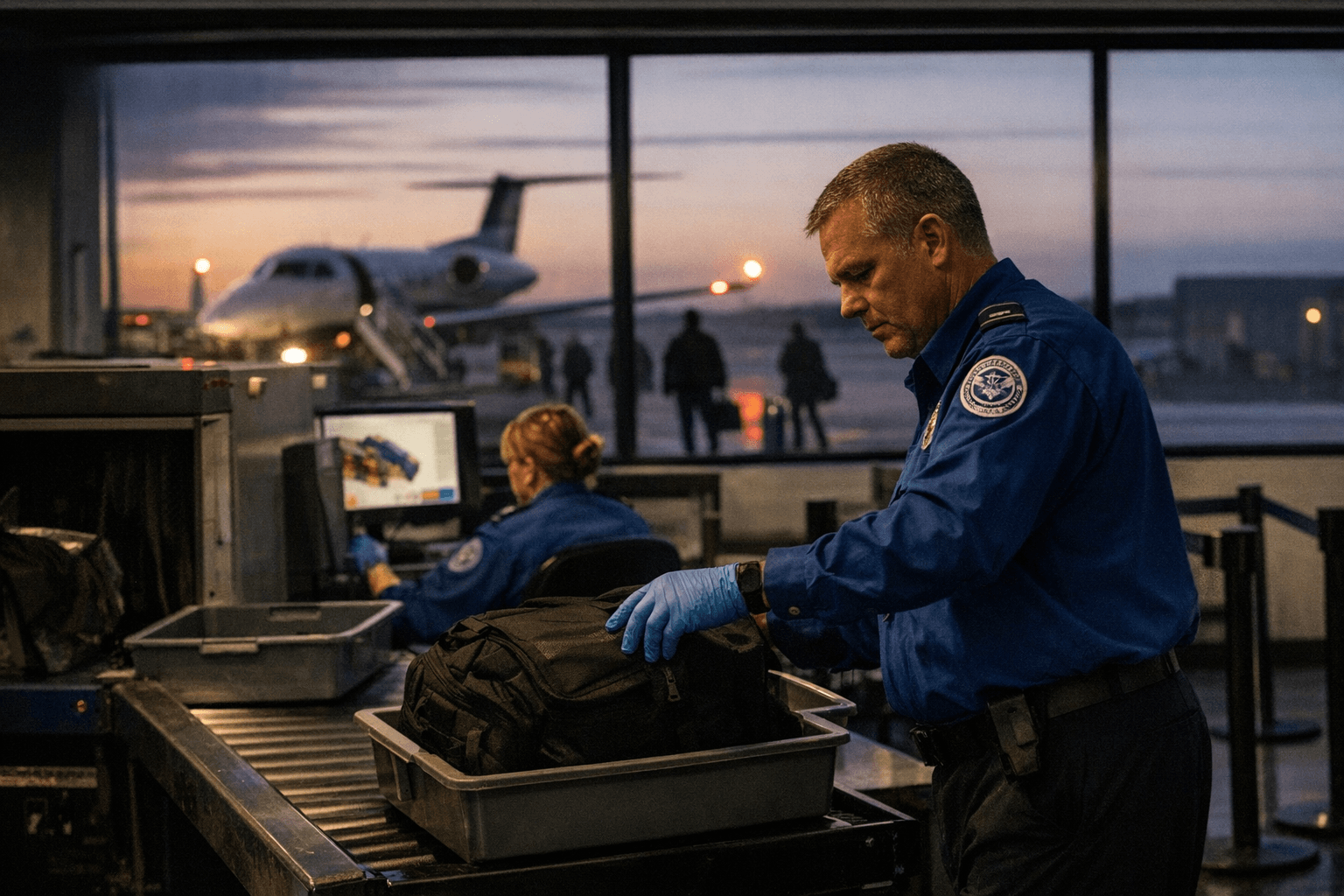Jamestown Airport TSA Staff Worked Without Pay, Never Missed a Shift