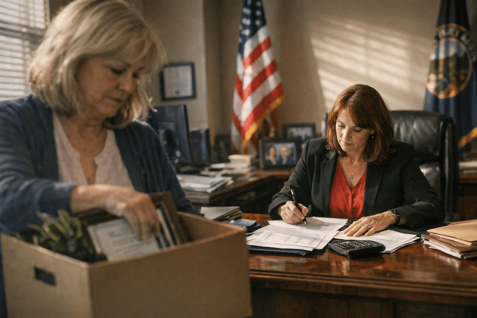 Neuhaus Taps Health Deputy Riordan as County Budget Director, Replacing 30-Year Veteran