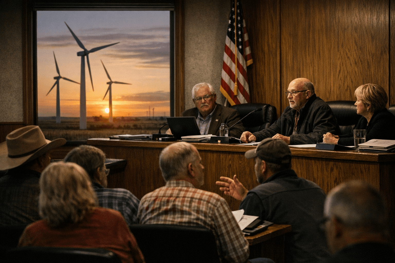 Logan County Commissioners to Hear Rural Philanthropy, Wind Energy Proposals Tuesday