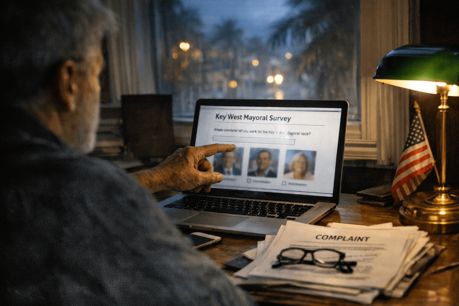 Complaint Targets Key West Mayoral Survey Over Missing Campaign Disclosures