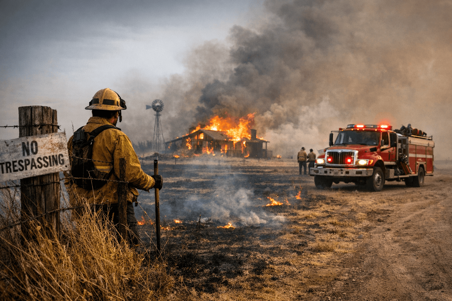 Texas County Renews 14-Day Burn Ban Amid Extreme Fire Danger