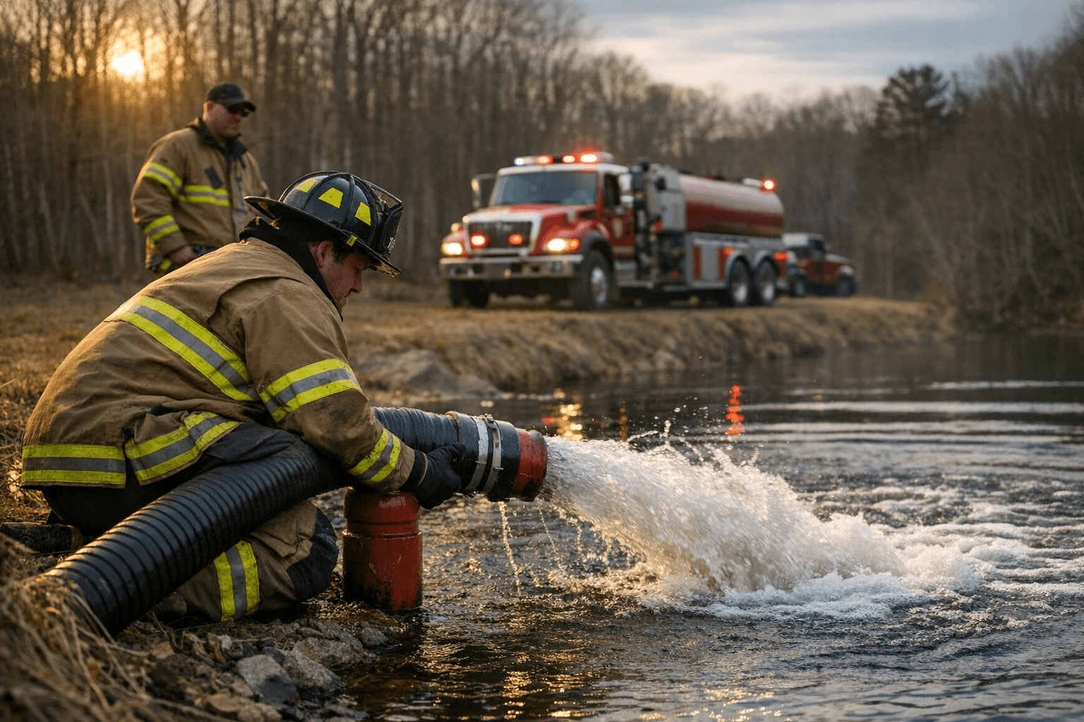 Goochland County Begins Annual Dry Hydrant Testing This April