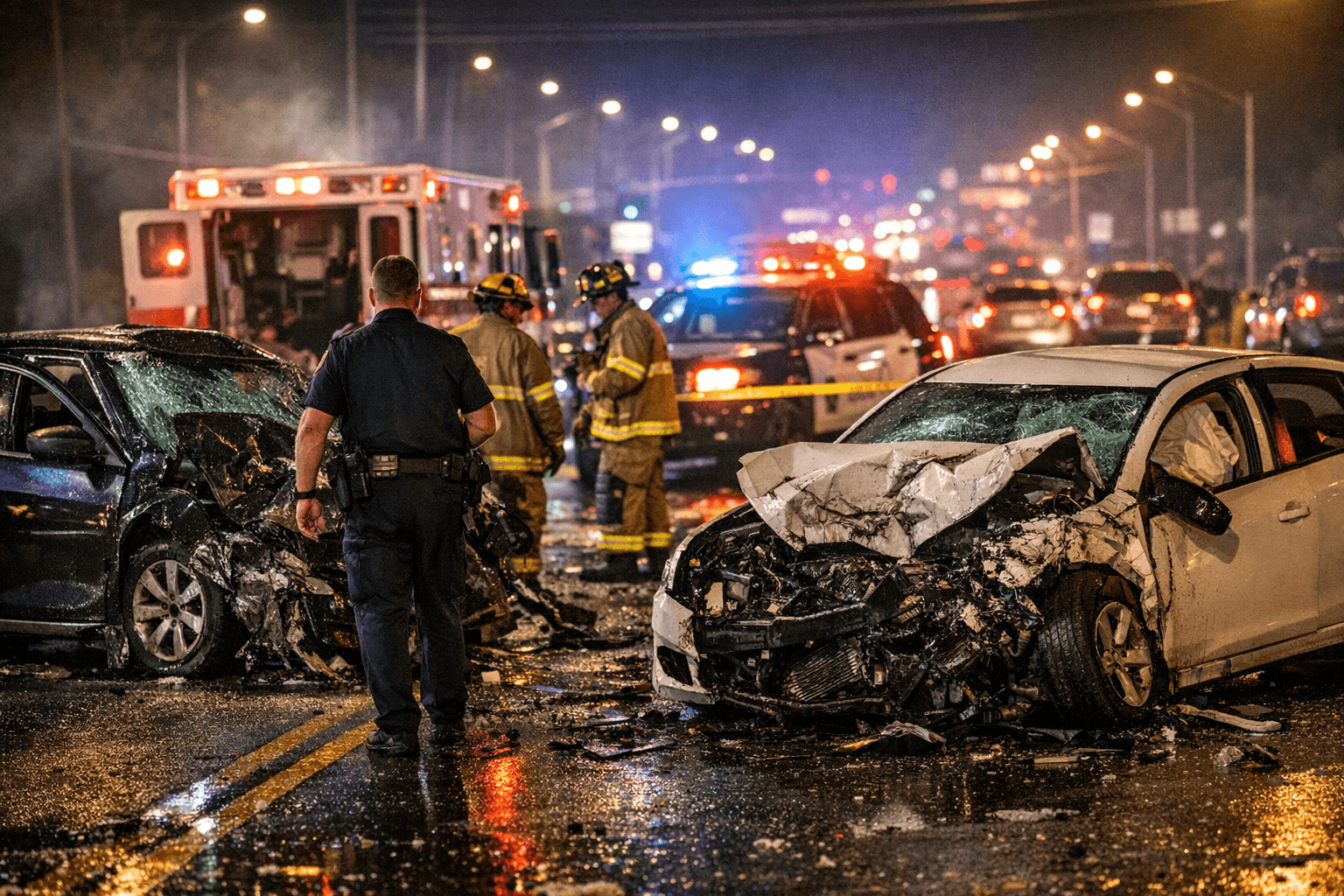 Waldorf Man Dies After Two-Car Crash on Branch Avenue in Temple Hills