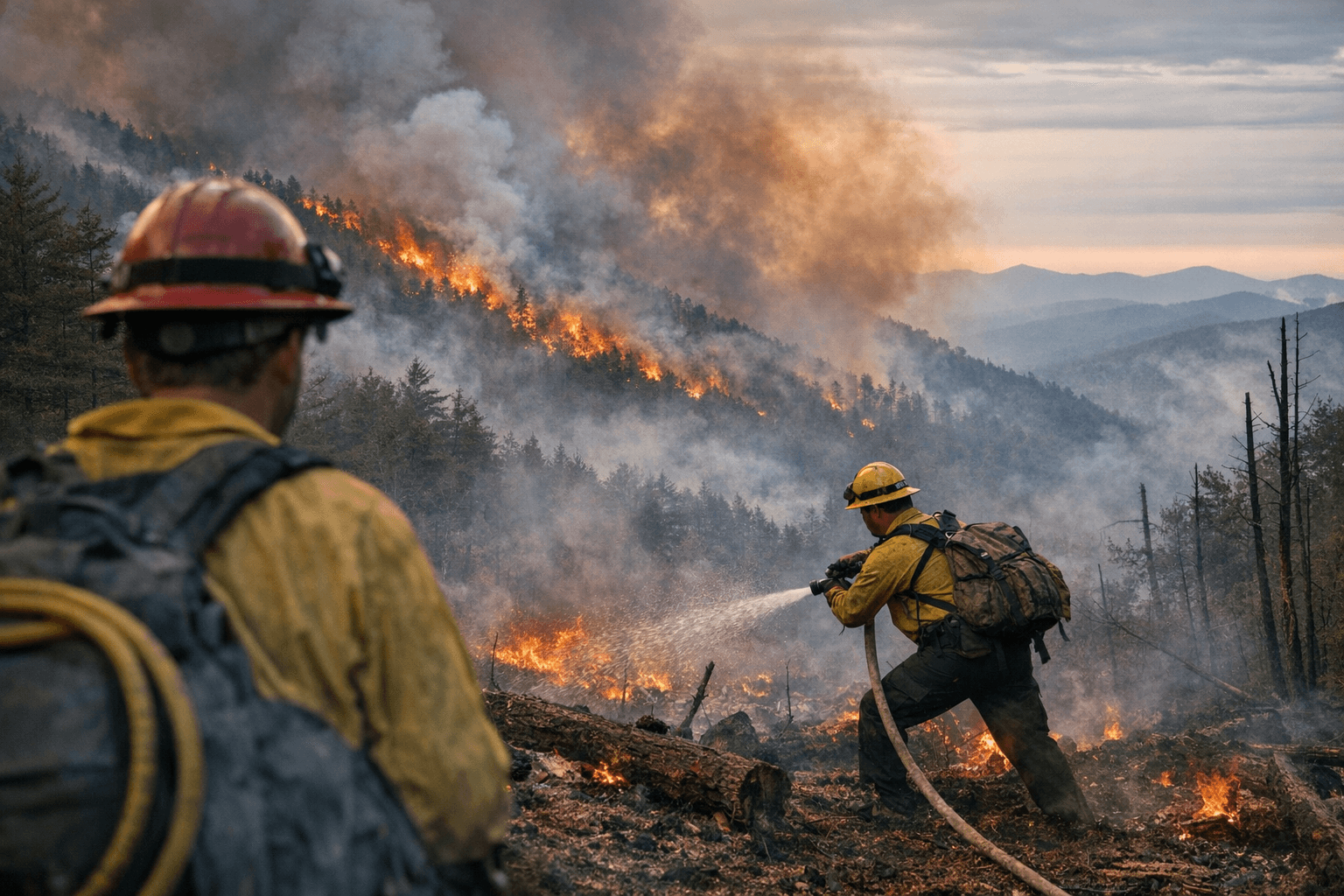 Jumping Branch Fire Grows to 420 Acres, 50% Contained in WNC