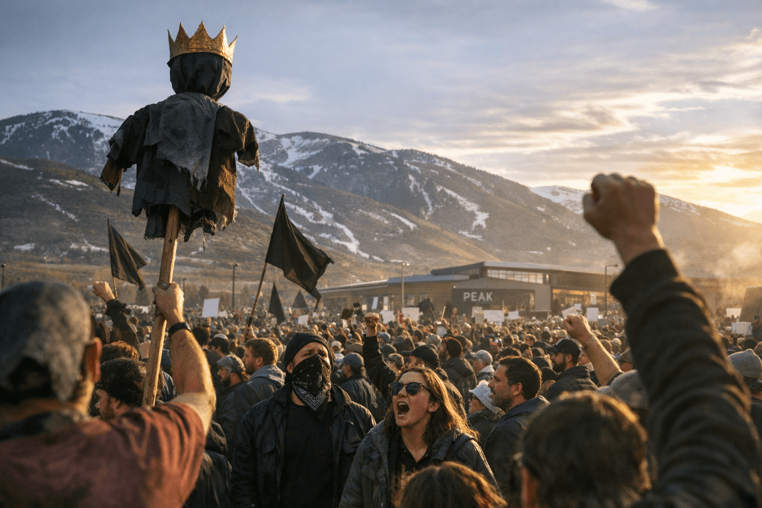 Hundreds Rally in Park City as "No Kings" Protests Sweep Utah