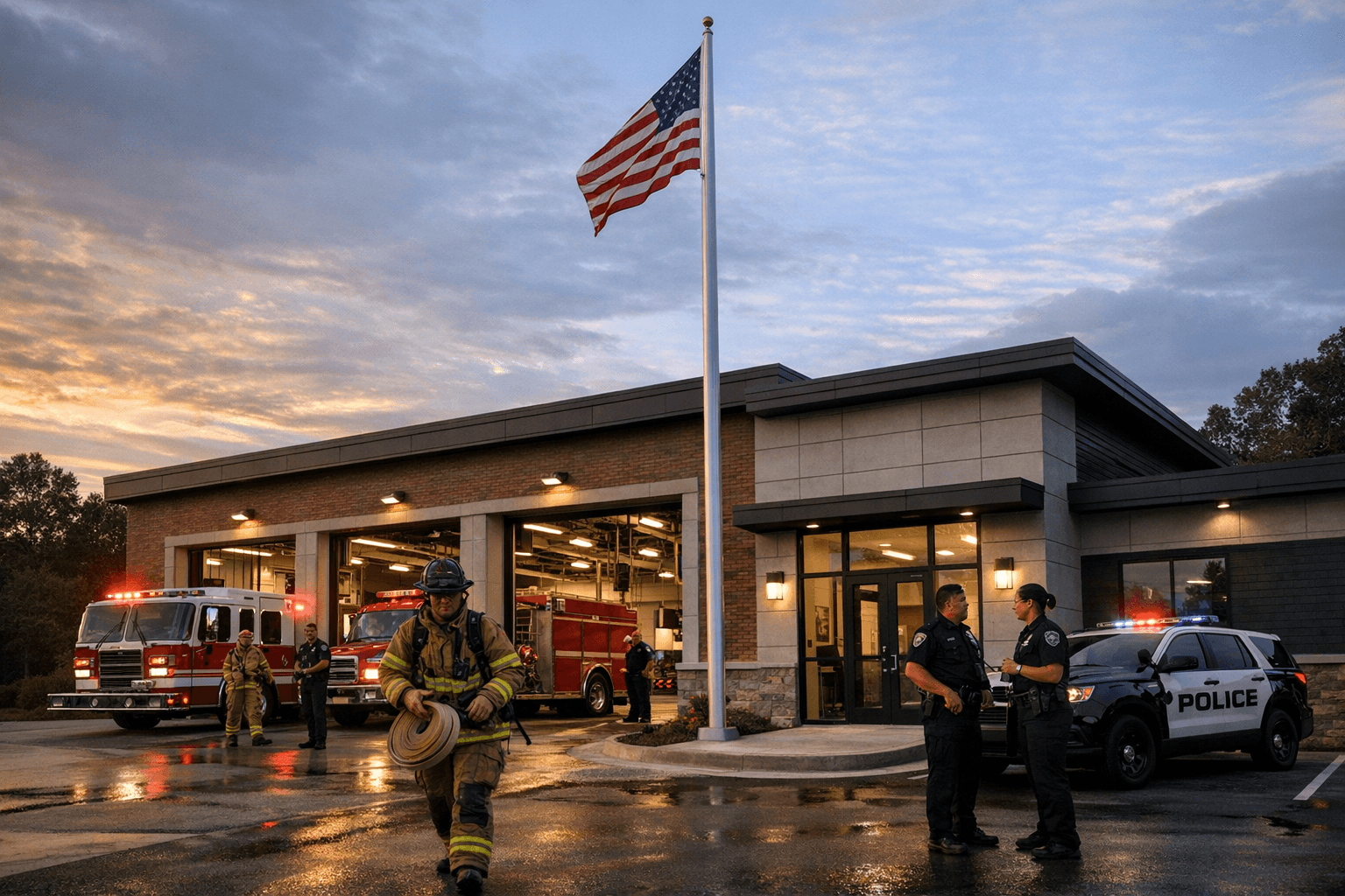 Johns Creek Unveils Combined Fire Station and Police Substation to Boost Safety