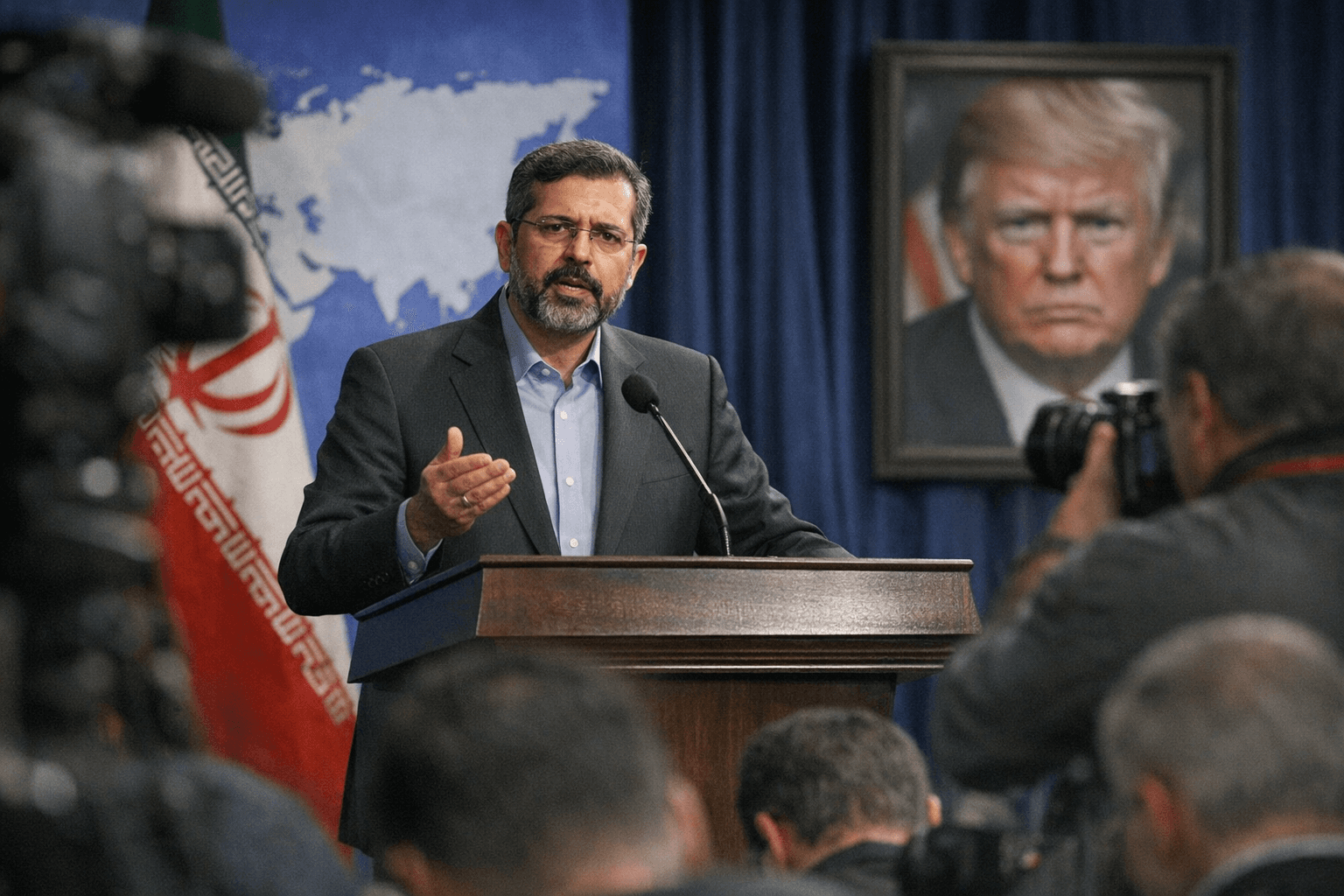 Iran Denies Trump's Ceasefire Claim, Calling It False and Baseless