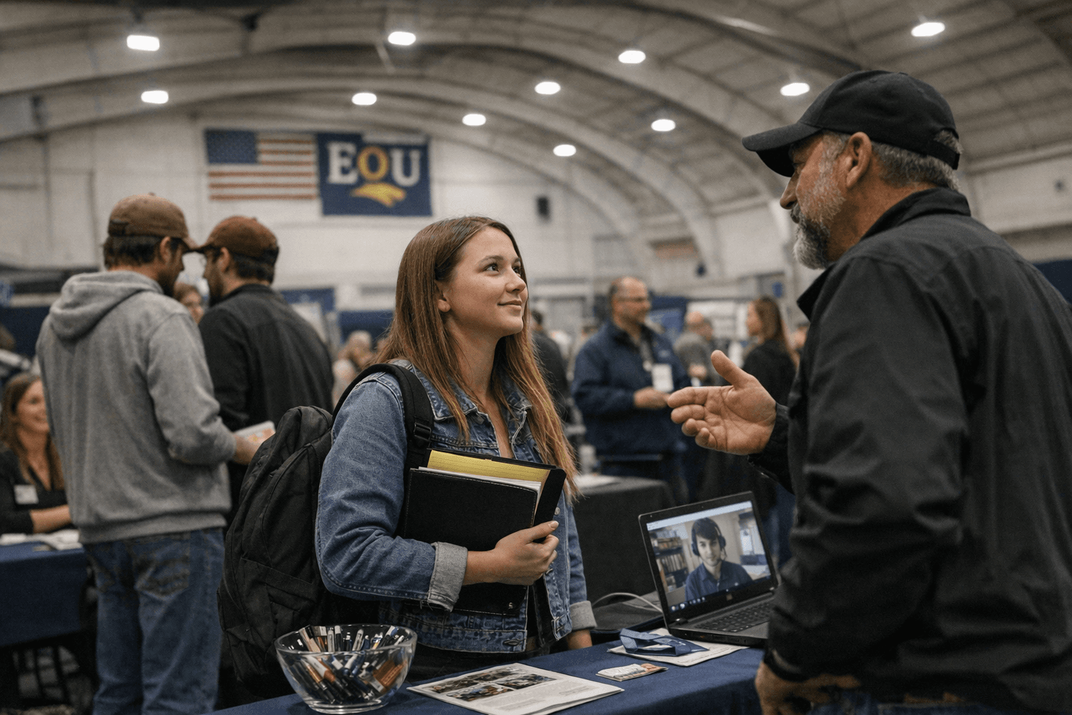 EOU Career Expo Connects La Grande Students With Regional Employers April 1