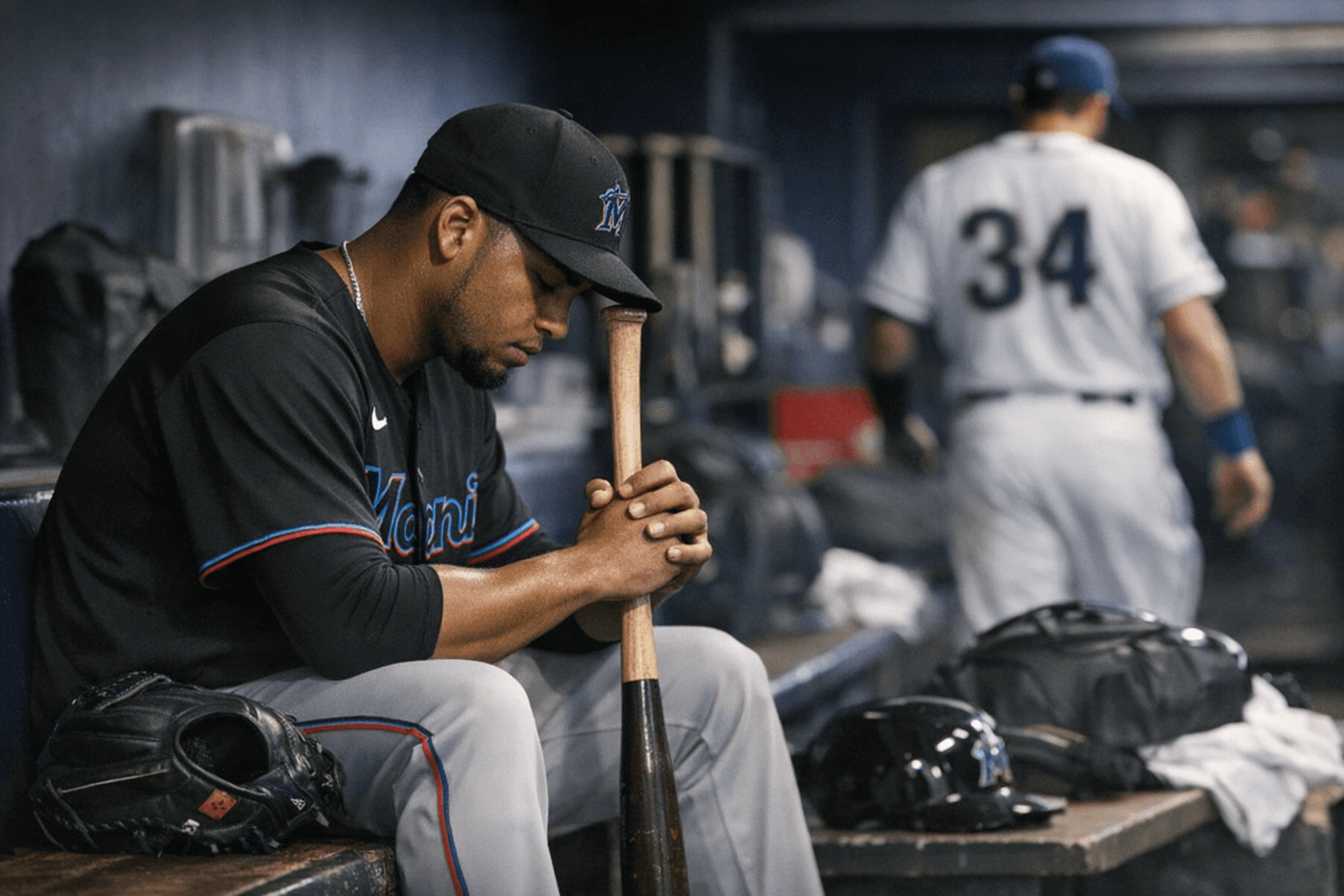 Marlins Option De Los Santos to Jacksonville, Making Room for Jiménez