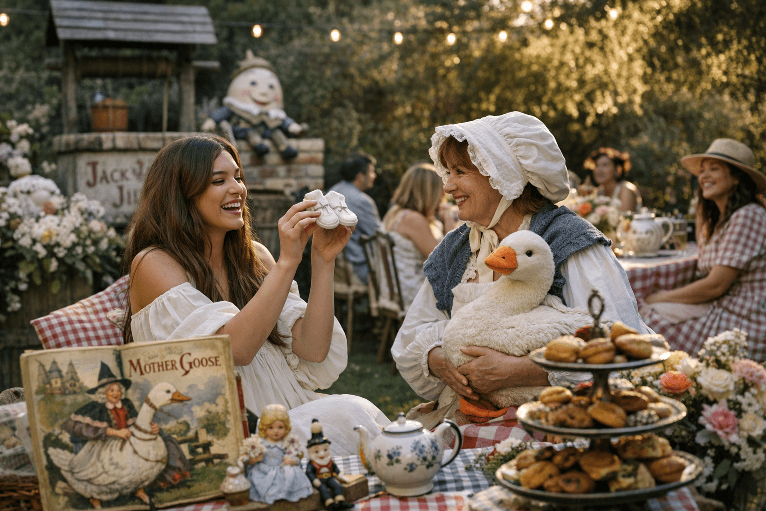 Hailee Steinfeld's Mother Goose Baby Shower Blends Nostalgia, Intimate Charm