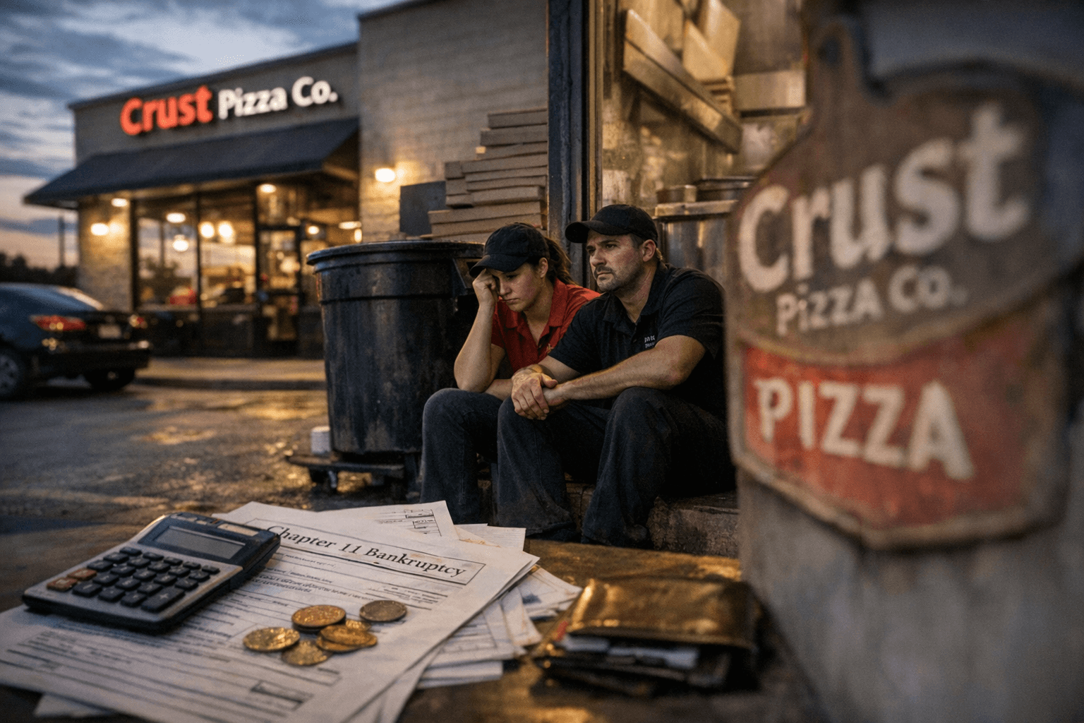 Texas Crust Pizza Co. Franchisee Files Chapter 11, Raising Worker Concerns