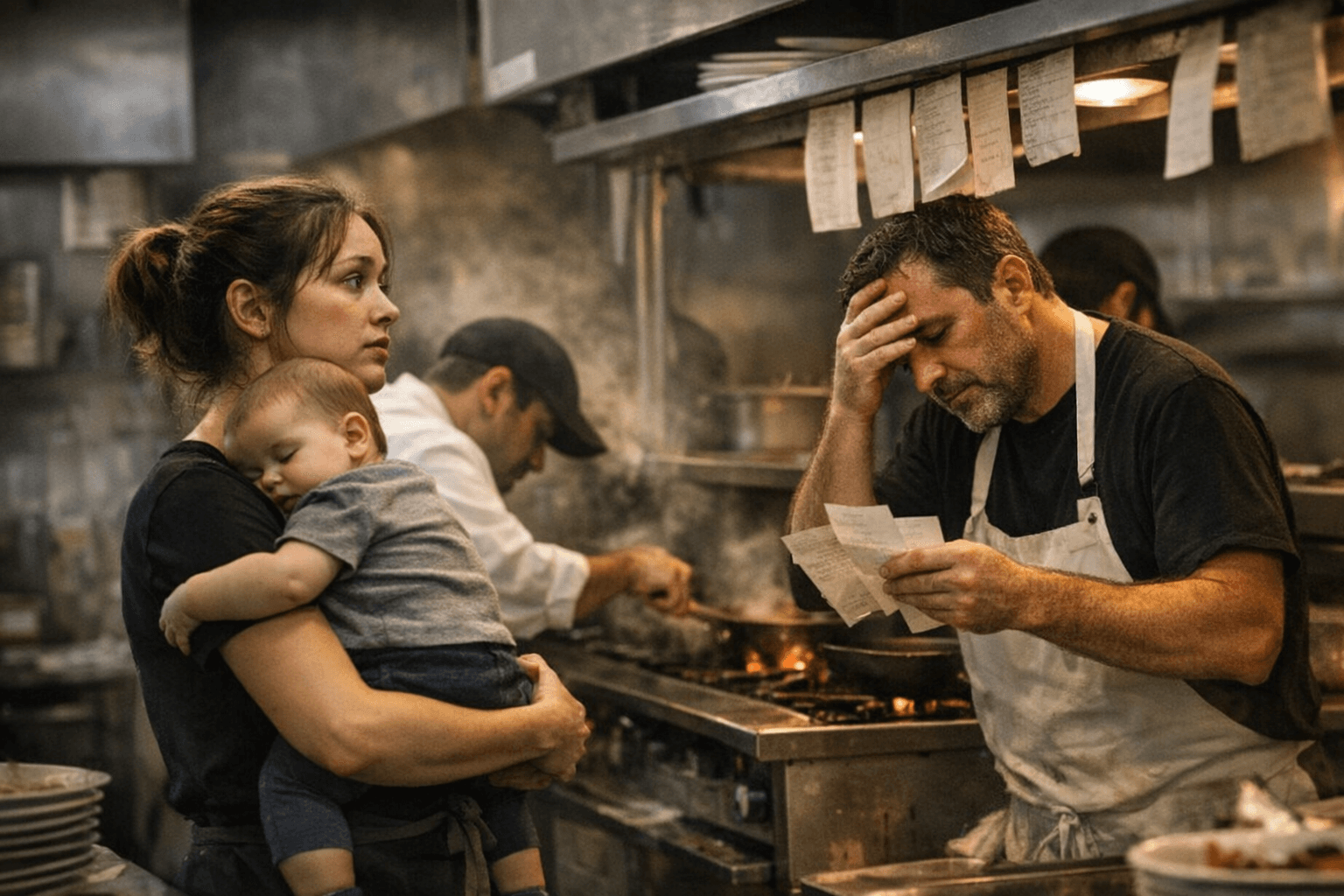 Virginia Paid Family Leave Bill Awaits Governor's Signature, Affecting Restaurant Workers