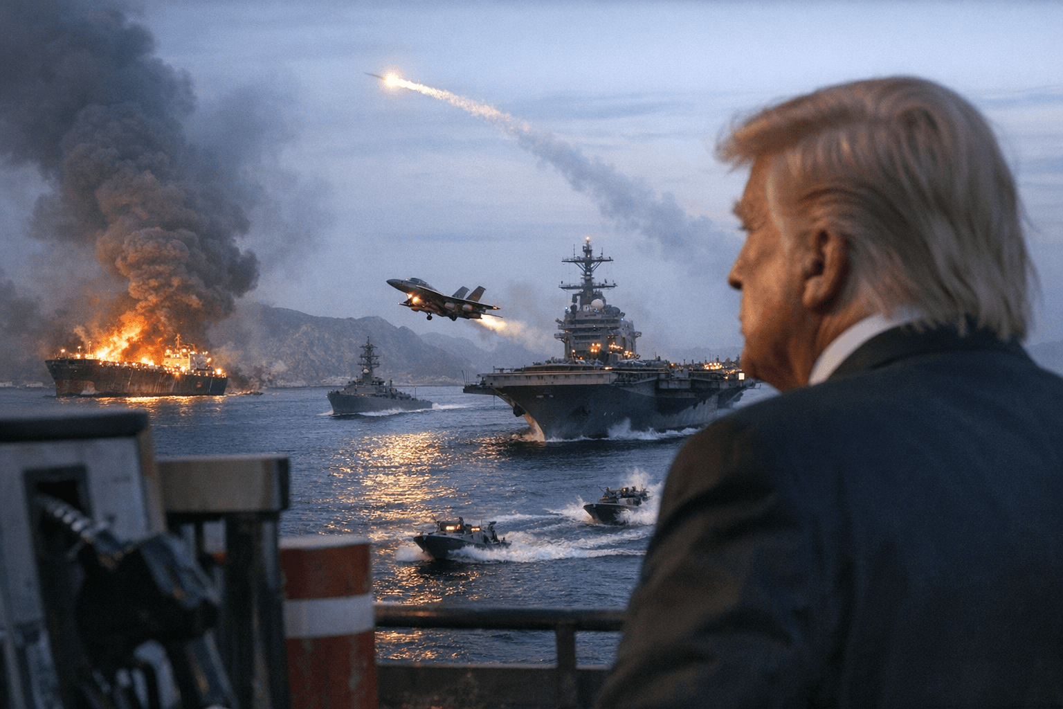 Trump Predicts War With Iran Ends Soon Despite Fresh Strikes, Hormuz Blockade