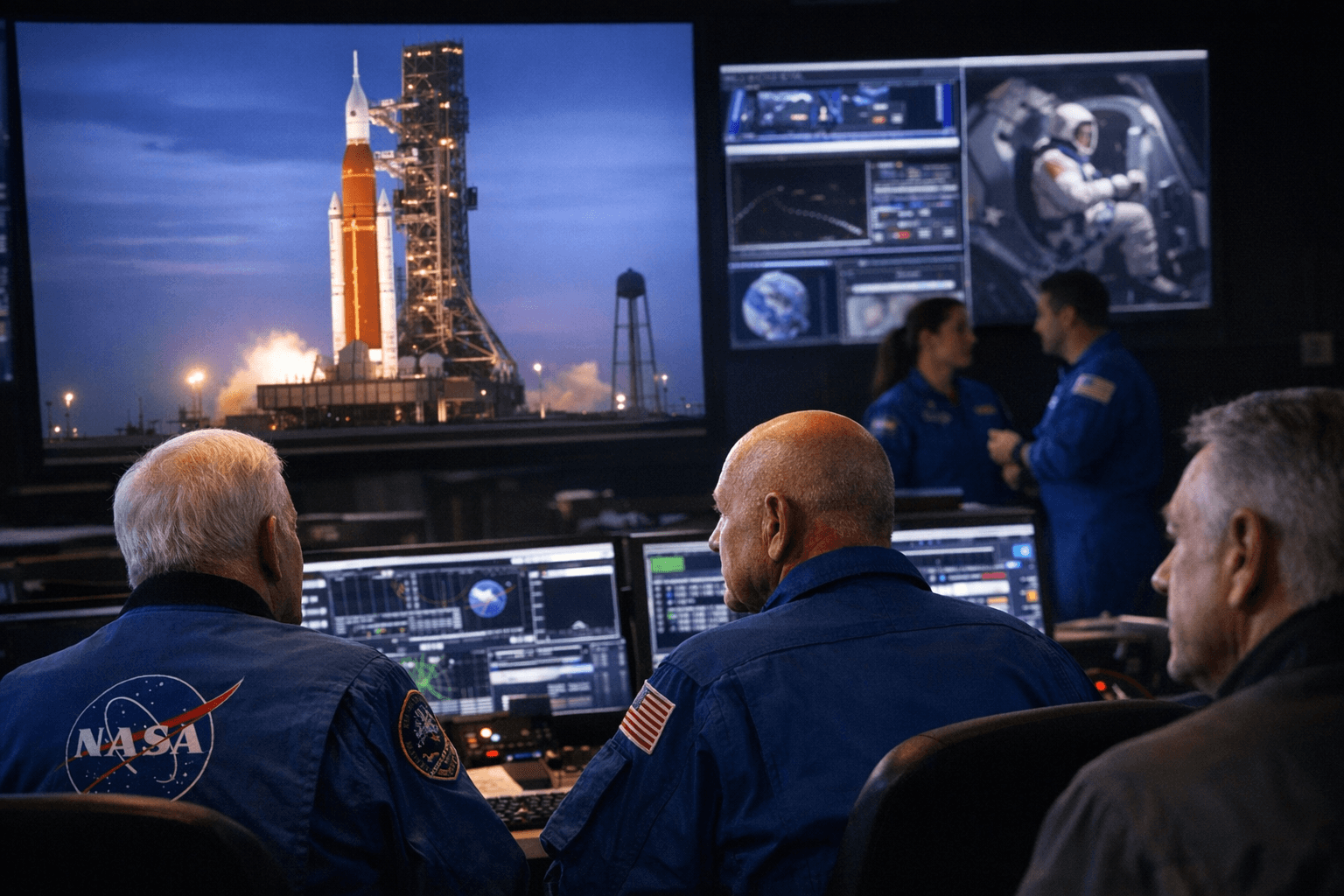 NASA Veterans Share Insights on Artemis II Crew's Road to Launch