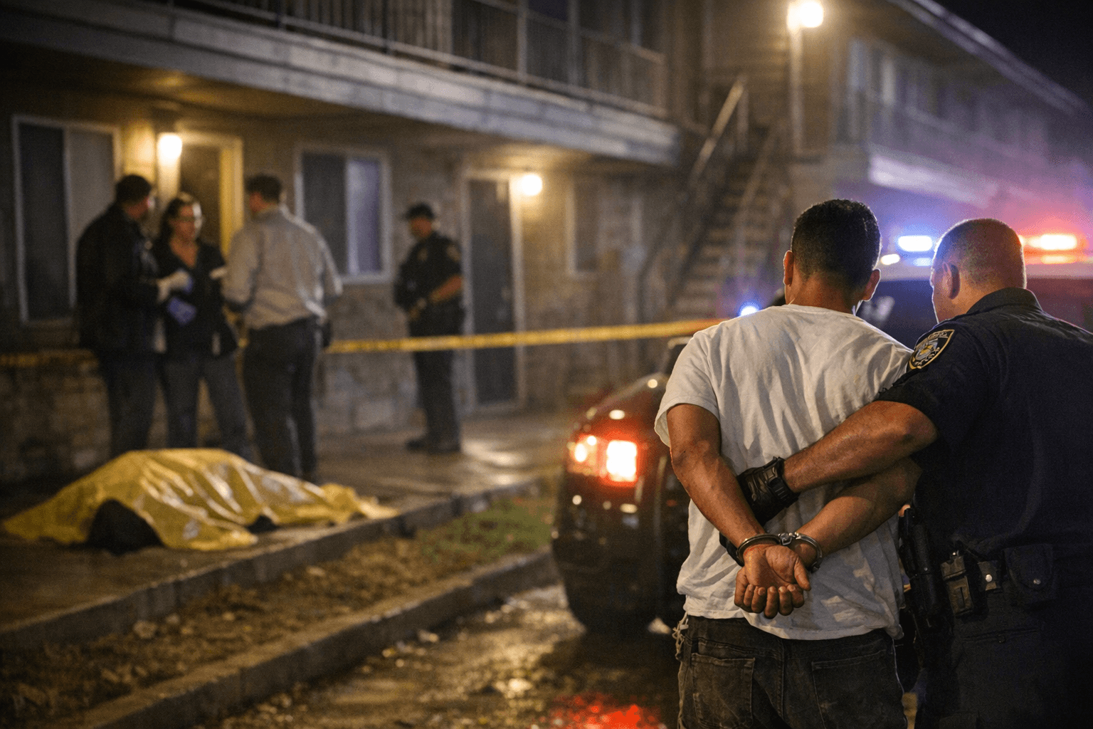 Wanted Man Arrested After Fatally Shooting Girlfriend at Eastex-Jensen Apartment