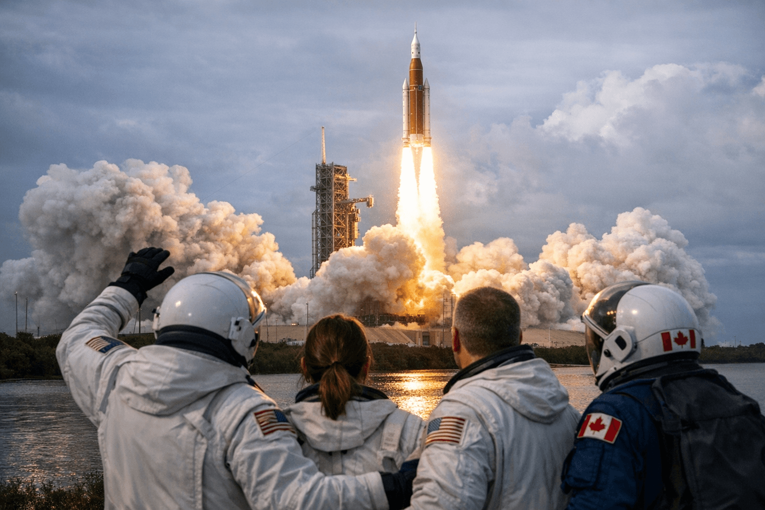 Artemis II Launches With Historic Crew Bound for the Moon