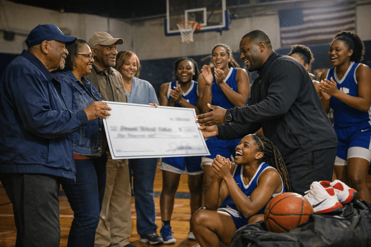 Denmark Technical College Receives $5,000 From Alumni For Women's Basketball Tournament