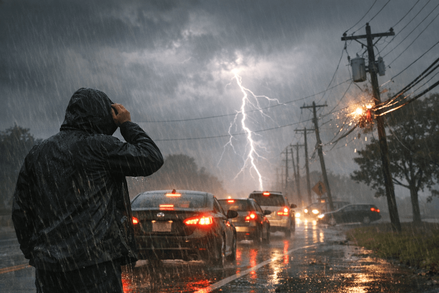 Severe Thunderstorm Warning Issued for Cumberland County Early Wednesday