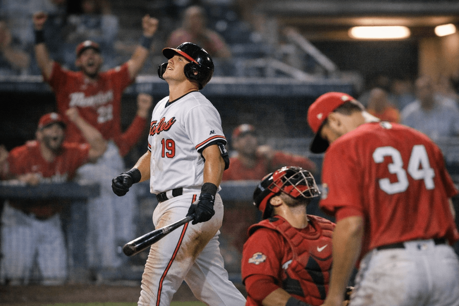Willems Hits First Triple-A Homer, but Tides Fall 4-3 in 10 Innings